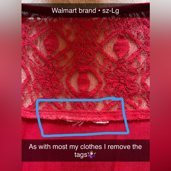 Mini Red Dress Western or Bohemian - Picture 4 of 5